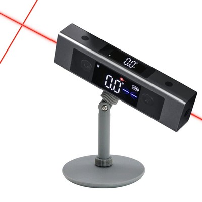 Protractor Digital Inclinometer, Angle Measure L-as-er Ruler, with Bi-directi...