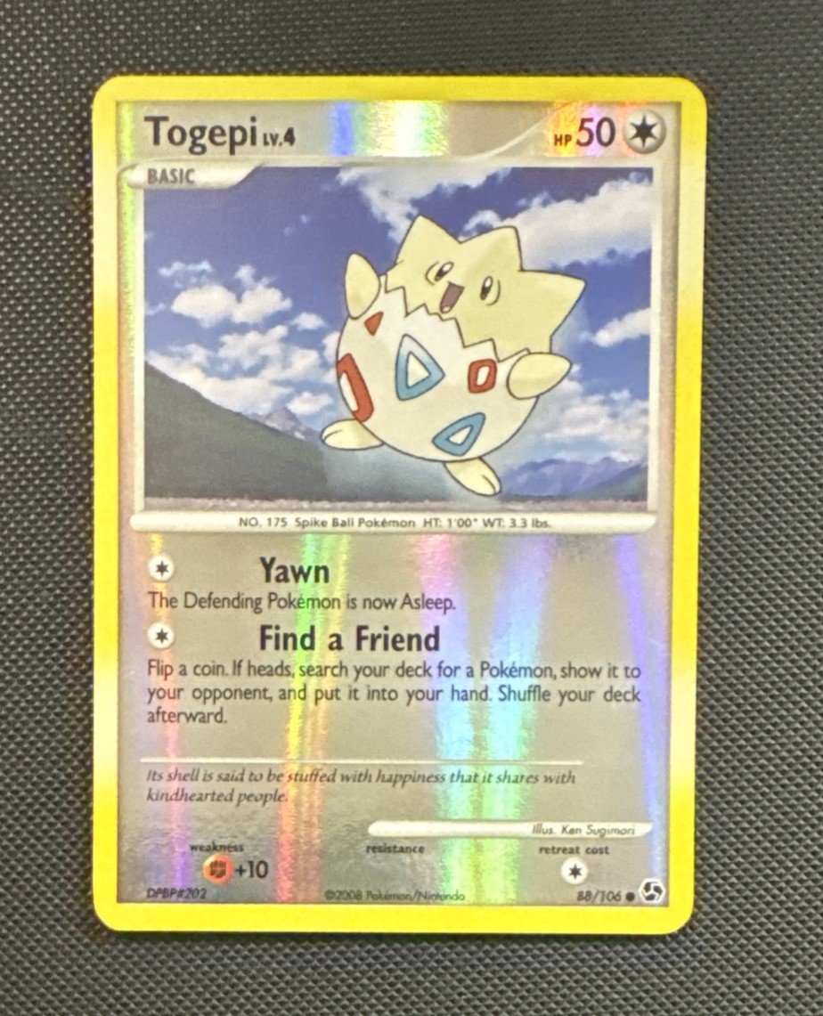 Togepi 88/106 Great Encounters Reverse Holo Pokemon S363