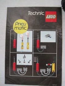 Lego Technic 8040 Universal Building Set - 100% Complete w/Manuals - No Box