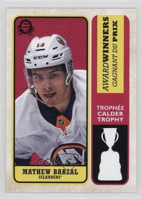 2018-19 O-Pee-Chee Award Winners Mathew Barzal #AW-MB 0c3