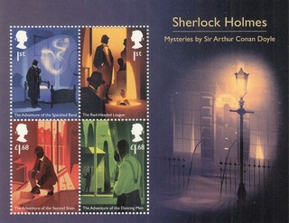 4332 / GB UK BLOCK MNH SHERLOCK