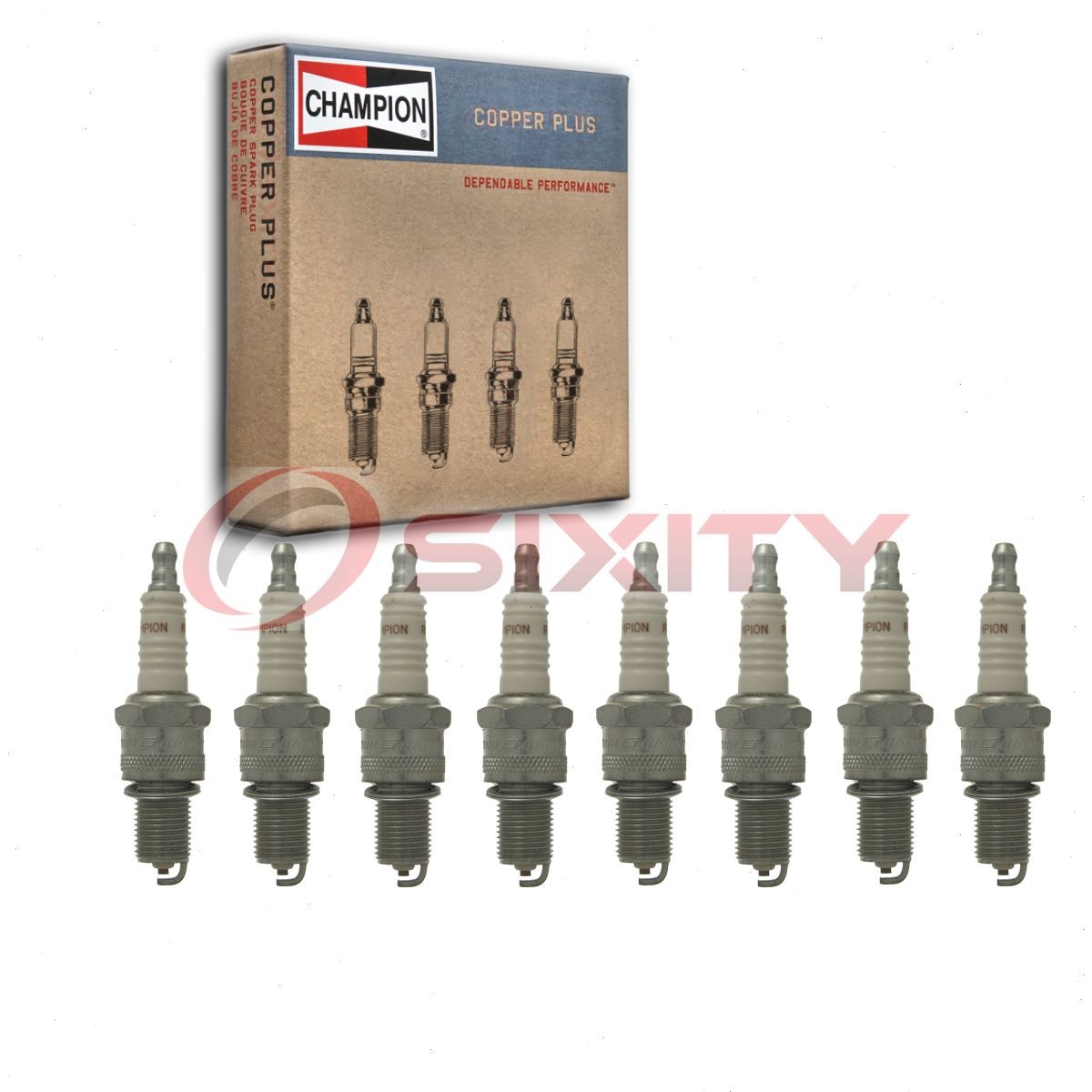 8 pc Champion Copper Plus 954C Spark Plugs for RN57YCC 7788 1508 Ignition ou