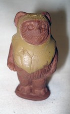 Vintage 1983 Kenner Star Wars Wicket The Ewok Miniature Rubber Eraser Figurine