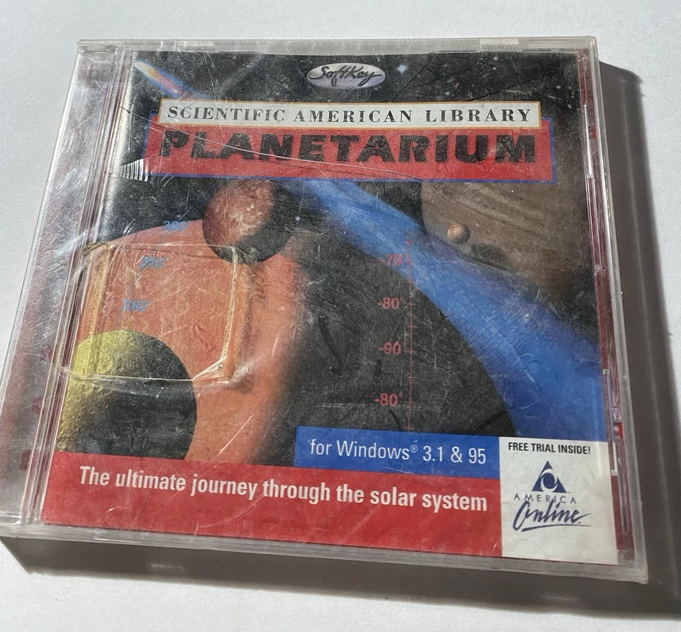 Planetarium: Scientific American Library CD (1996, Microsoft Windows 95) Planets - Image 2 of 4