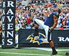 Ray Lewis Autographed Signed Baltimore Ravens 8x10 Photo/COA/Matching Hologram