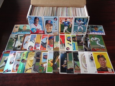 HUGE (523) Assorted Premium ALL Omar Vizquel Card Collection Lot-INDIANS