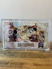 Disney Lorcana Set 9 Fabled Booster Box Brand New Sealed with acrylic case