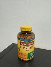Nature Made Super B-Complex with Vitamin C  Folic Acid 460 Tablets EXP 07/2027