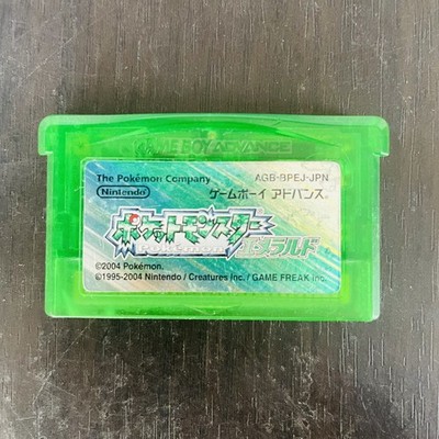 Pokemon Emerald Nintendo Gameboy Advance 2004 AGB-BPEJ-JPN Speichern OK