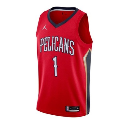 Nike WILLIAMSON PELICANS STATEMENT BASKETBALLTRIKOT Rot MEN´S Size S CV9486-660