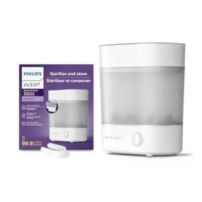 Philips Avent Advance Bottle sterilizer SCF291/00|| 10 mins Cycle