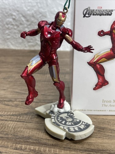 Hallmark 2012 Iron Man The Avengers Marvel Keepsake Christmas Ornament MH JD - Imagen 2 de 7