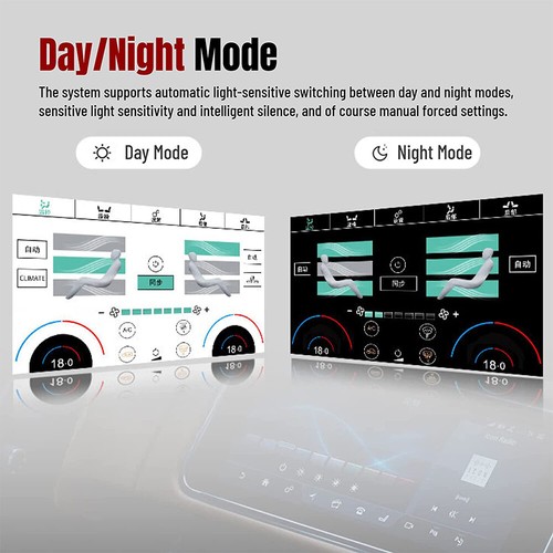 LCD Air Conditioner 7'' Touch Screen Fitting For Land Rover Discovery 4 2010-16 - Picture 3 of 12