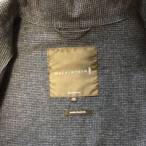 Macintosh Dunkeld Rubber-Coated Raincoat used 2506SM - Picture 8 of 9