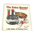 Munsey Extra Burner Hot Plate Model FB-1 Made in U.S.A. 1100 Watts 120v Ex CLEAN