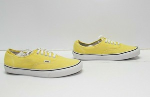 Vans AUTHENTIC Giallo Basse Usate EUR 44 US Mens 10.5 (Cod.SS2063) Unisex | eBay