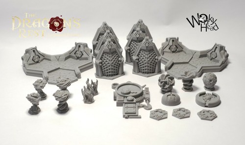 Blackstoned Fortress Set de expansión compatible con todo terreno de Dragons Rest. - Imagen 2 de 57