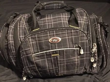 California Pak Plaid Traveling Duffle Bag/Luggage