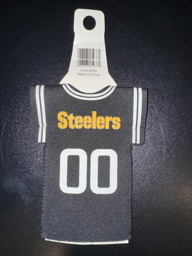 Pittsburgh Steelers Bottle Jersey Koozies Neoprene Drink Holder - Picture 2 of 2