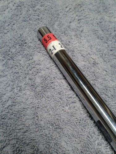 Brunswick Steel 5.5 120g Regular+ Flex 2 iron Shaft .355 Taper, Utility iron - 第 2/6 張圖片