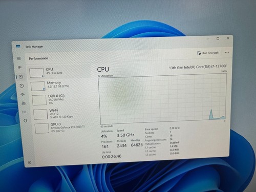 .Custom Gaming PC Intel Core i7-13700F 2.1GHz 16GB RAM 1TB SSD GeForce RTX3060Ti - Picture 9 of 16
