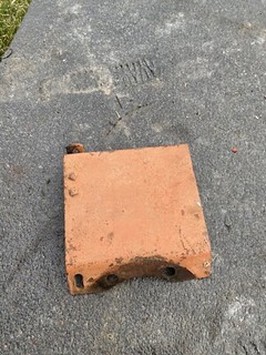 Allis Chalmers WC Foot Rest Starter Rod Mounting Plate WD RC