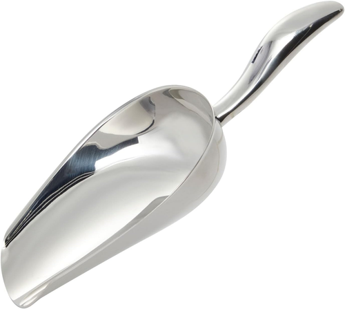 6oz Stainless Steel Scoop – Small Metal Scoop for Ice Bucket, Flour, & Grains - Picture 8 of 11