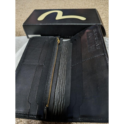 EVISU Evisu Super Rare Dokonjo Wallet Size 3 Python Pattern B limited From JAPAN image 5