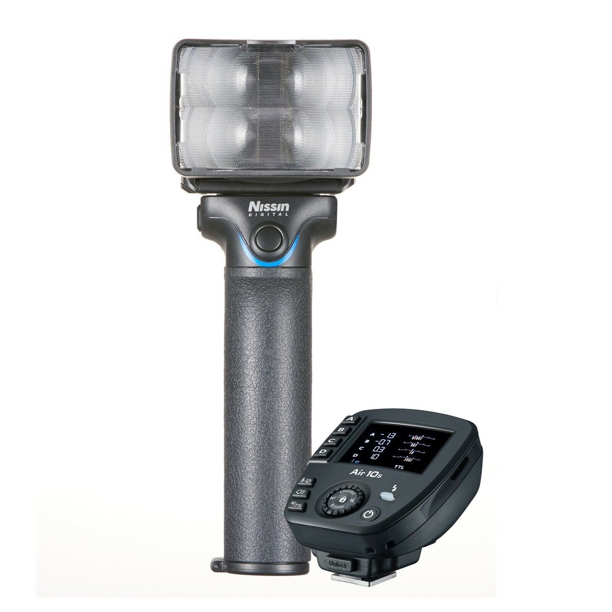 Flash Nissin I60A Para Canon – Con Commander Inalámbrico Air 10s, Zoom 24-200 Mm Y TTL