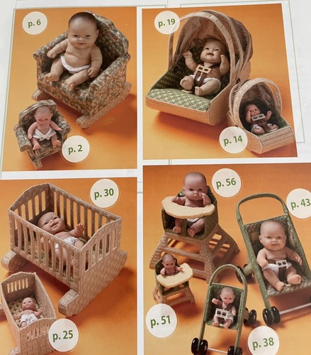 🌼 Annie’s Plastic Canvas ~ FURNITURE FOR 5 & 10 INCH DOLLS ~ Patterns - Picture 2 of 4