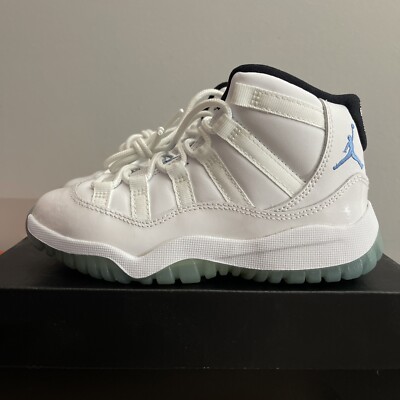 Nike Jordan 11 Retro BP Legend Blue 378039-117 Size 12c Brand New | eBay
