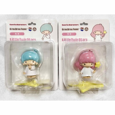 Figure set of 2 Japan Sanrio Little Twin Stars Kiki Lala Japan New