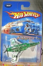 2005 Hot Wheels #59 First Editions 9/10 POISON ARROW DarkGreen/Silver w/MW Spoke