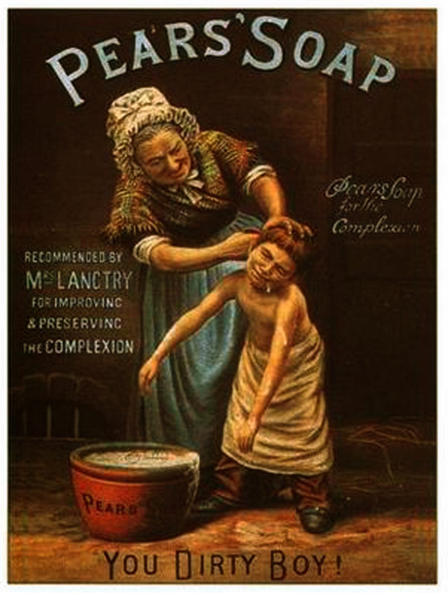 Vintage Pears Soap Ad Reproduction Print Advertising 17x12 | eBay