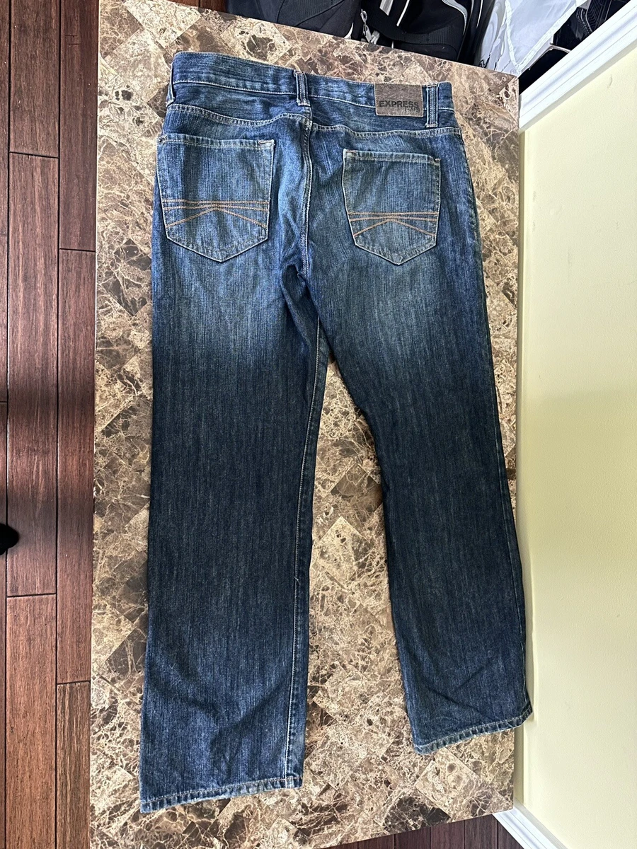 Express bootcut jeans best sale mens