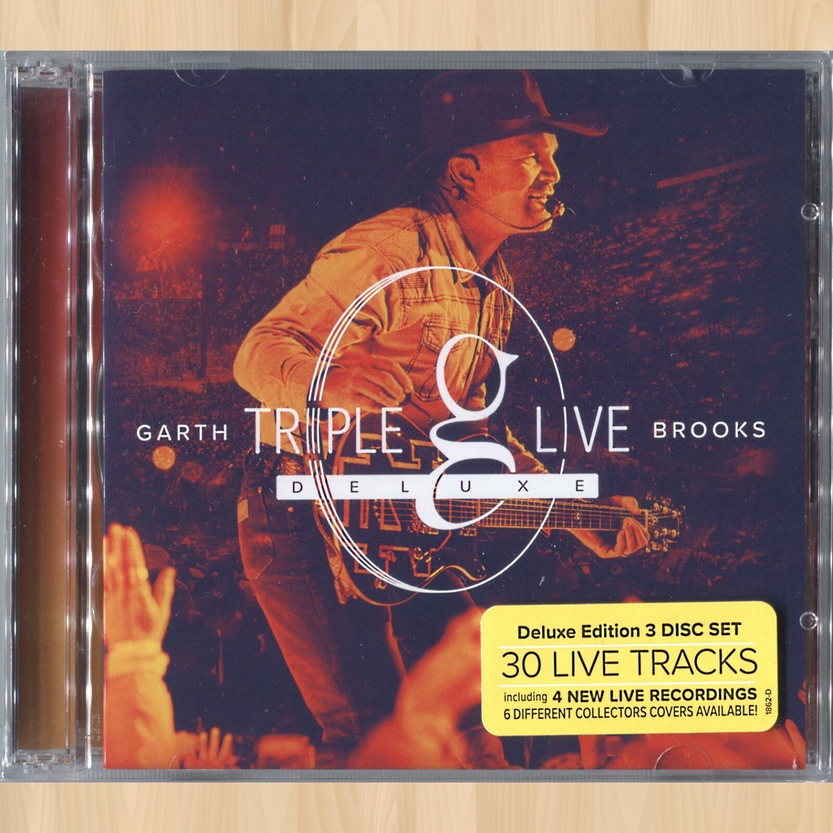 NOTRE DAME Cover---- GARTH BROOKS Triple Live DELUXE 3CD catalog