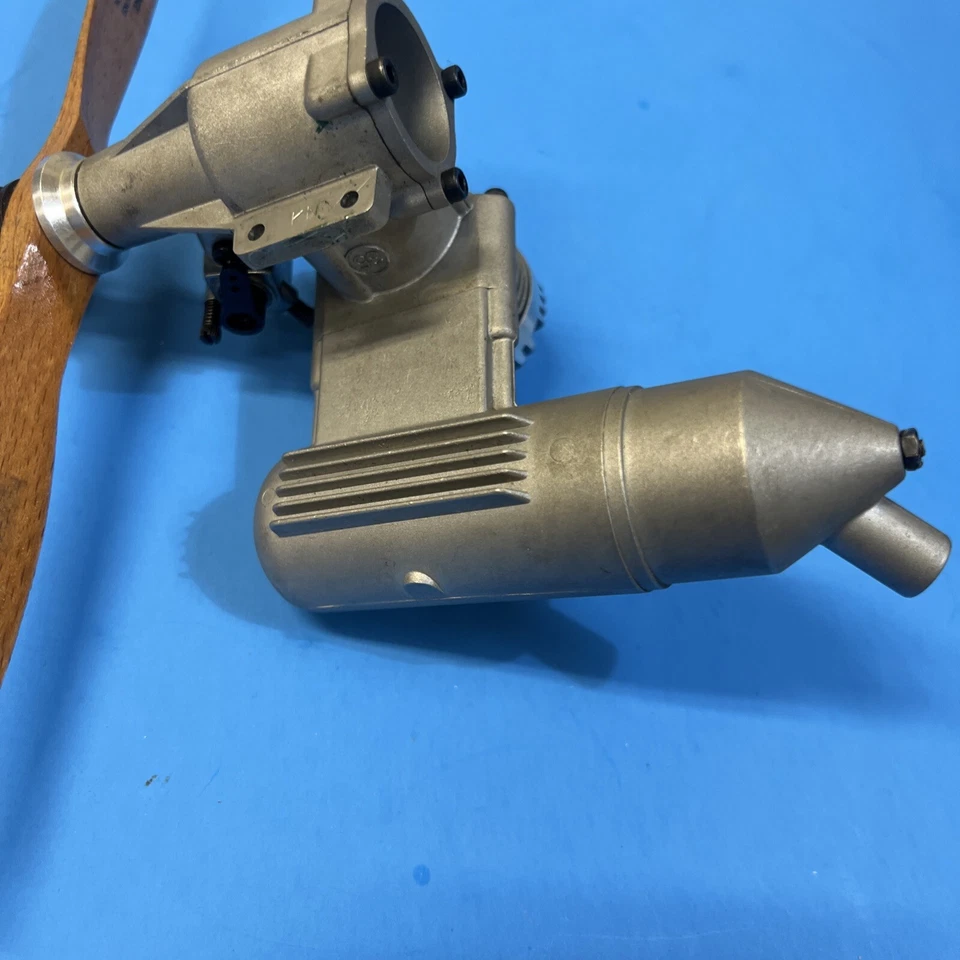 OS MAX Fp  5.0 Engine 843 With Muffler And Propeller  Never Used - Image 4 of 4