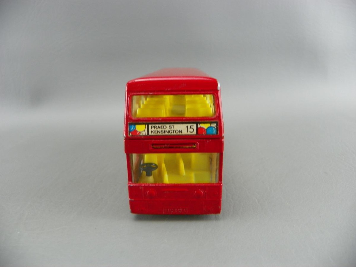 ミニカー MATCHBOX BY LESNEY バス2個セット レトロ Vintage 1972 Lesney Matchbox SuperKings The Londoner K-15