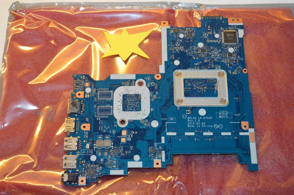 HP 15-AY 250 G5 BDL50 LA-D702P SCHEDA MADRE MAINBOARD DDR3 854944-001 854944-001 - Immagine 2 di 4