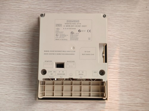 Pantalla de panel de operador Siemens 6av6641-0ca01-0ax1 - Imagen 2 de 4