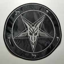 BAPHOMET SIGIL EMBROIDERED BACK PATCH