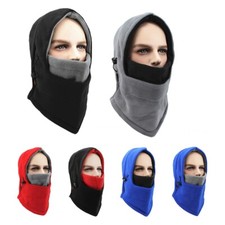 Neck Warmer Balaclava Hooded Face Masks Skiing Hood Winter Sports Windproof Hats