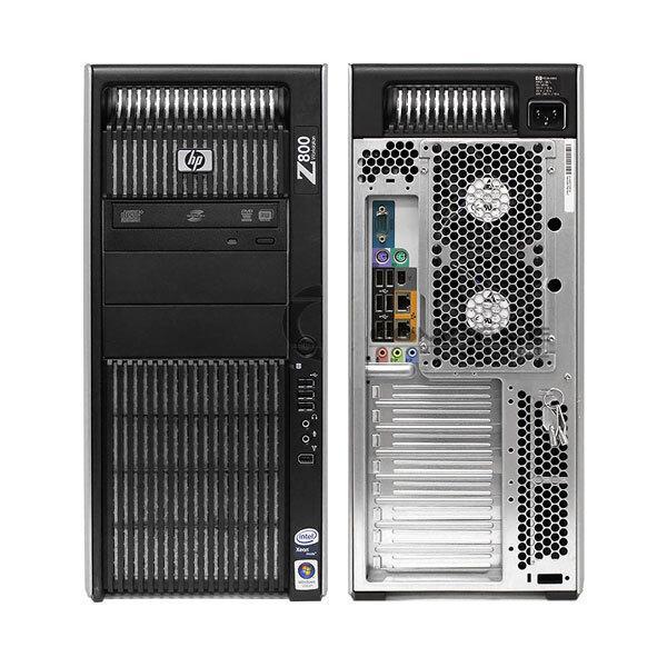 HP Z800 デスクトップPC HP Z800 16-Monitor Computer/Desktop x5560 8-Core/ 12GB/ 1TB HDD/4x