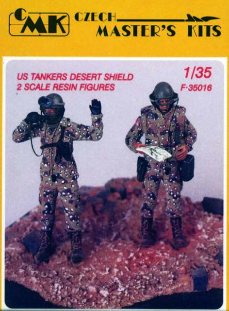 Kit Maquette CMK 129-F35005 - Parachutistes US 3D Imprimés (2 Figurines) - Échelle 1/35 - Neuf