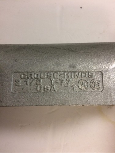 Eaton Crouse Hinds T77 Form 7 Condulet 2 1/2", Listed 425B Outlet Box, New - Picture 6 of 7