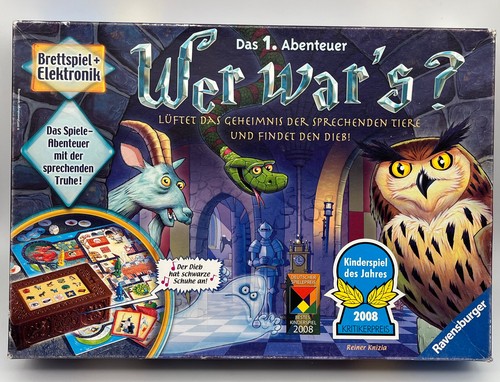 Ravensburger Wer war's? - ab 6 Jahren - für 2 bis 4 Spieler - 2007