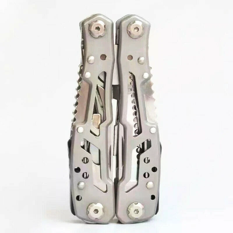 Multi Tool Knife EDC Gear Kit Multipurpose Camping Outdoor Folding Pocket Pliers