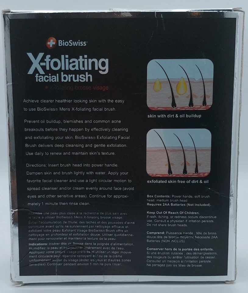 BioSwiss X-отшелушивающая щетка для лица - Изображение 2 из 3