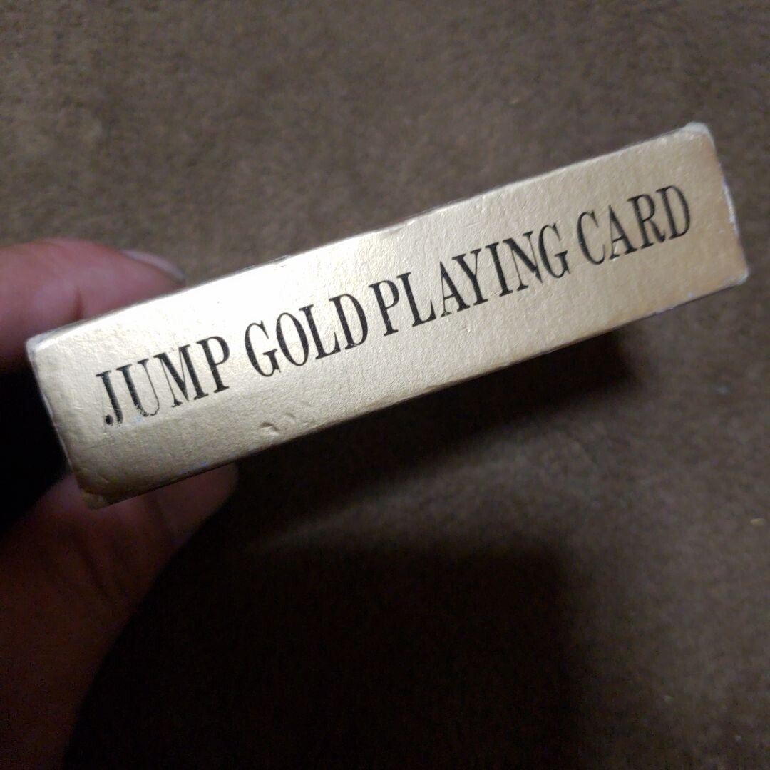 Vintage Shonen Jump Playing Cards JUMP GOLD PLAYING CARD Showa