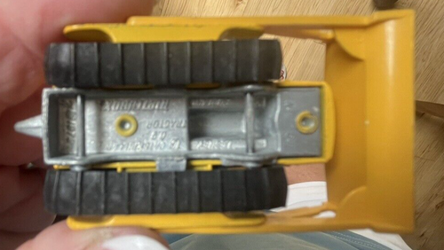 Matchbox LESNEY Catepillar #64 Tractor 1978 #49 Crane & Pony Trailer ENGLAND - Picture 7 of 8